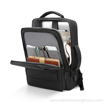 Multifunctional laptop bag anti-theft waterproof backpack USB backpack for man